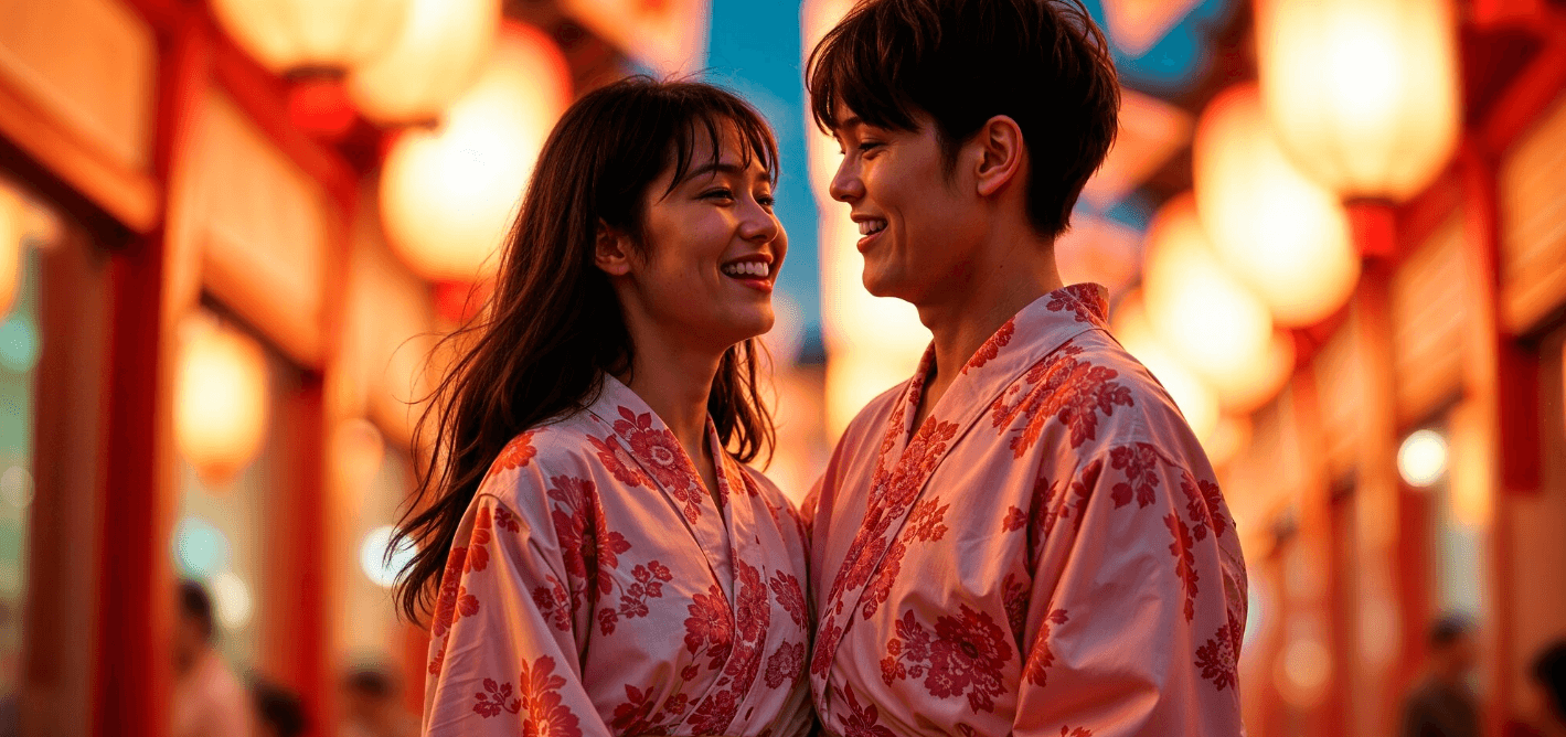 Japanese Couple Dating